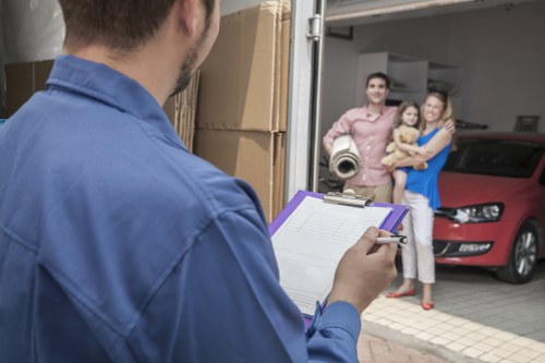 Careful handling of bulky items during a Tottenham Green move