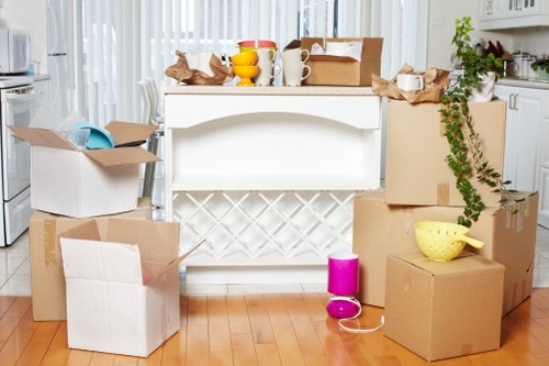 Careful packing and loading for a Tottenham Green house move