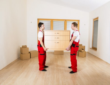 Local movers handling a flat move near Tottenham Green