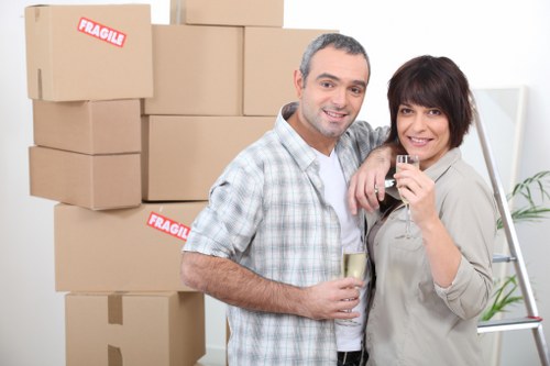 Moving service helping with flat removals near Tottenham Green