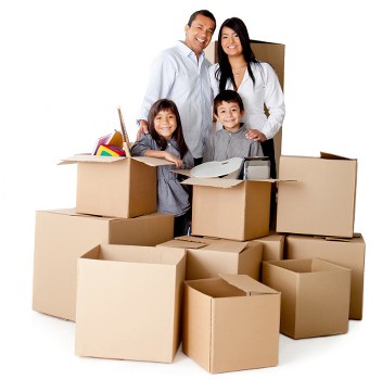 Movers handling office furniture during a Tottenham Green relocation